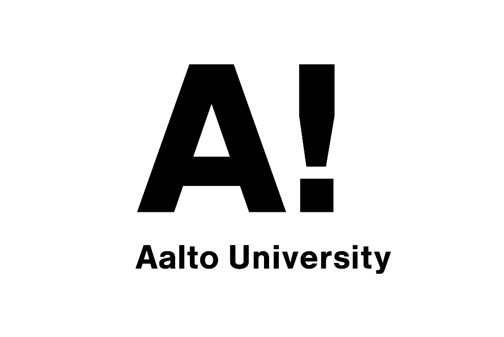 Text logo reading A! Aalto University